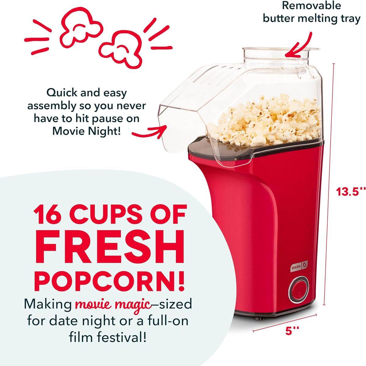 Instant Homemade Popcorn Maker 🍿