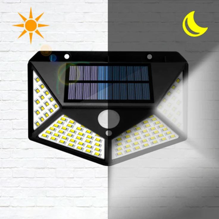 100 LED Solar Waterproof Light🌞🛰️(Pack Of 3)