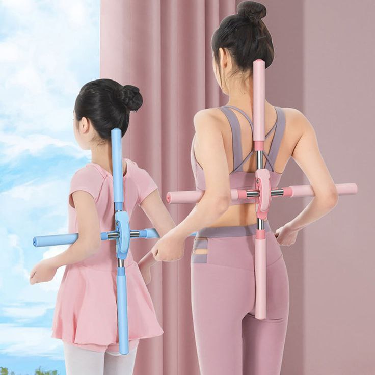 Stainless Steel Posture Corrector Stretching Stick ➕