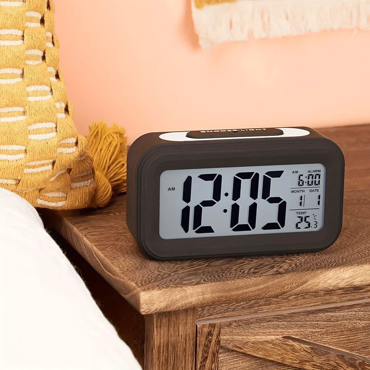 Large Display Digital Alarm Clock