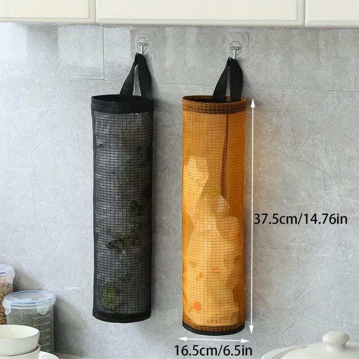 Wall Hanging Garbage Bag Organizer🛍️(Pack Of 2)