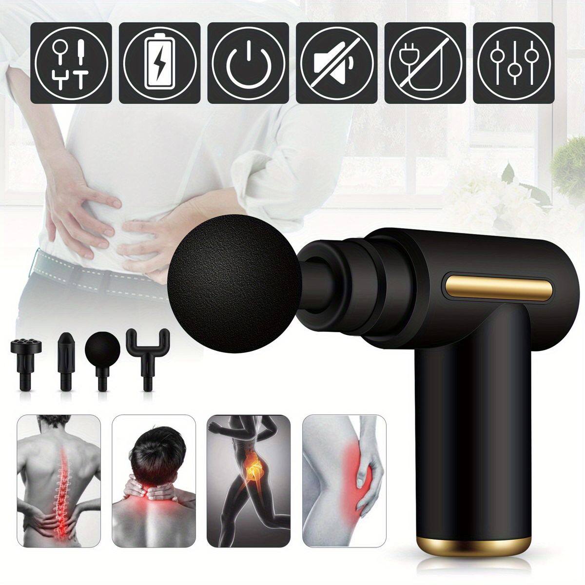 Rechargeable Wireless Massager Gun