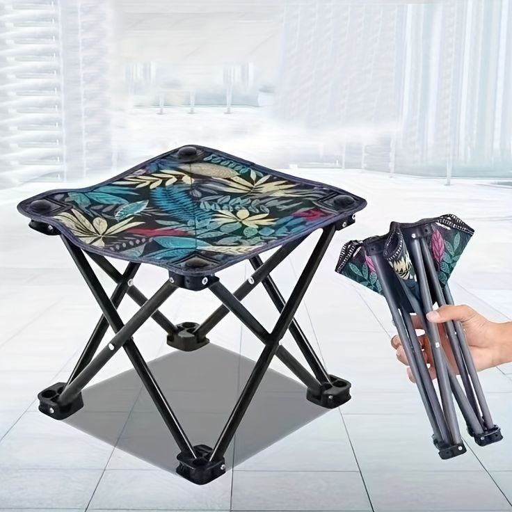 Stainless Steel Strong Folding Stool 🗑