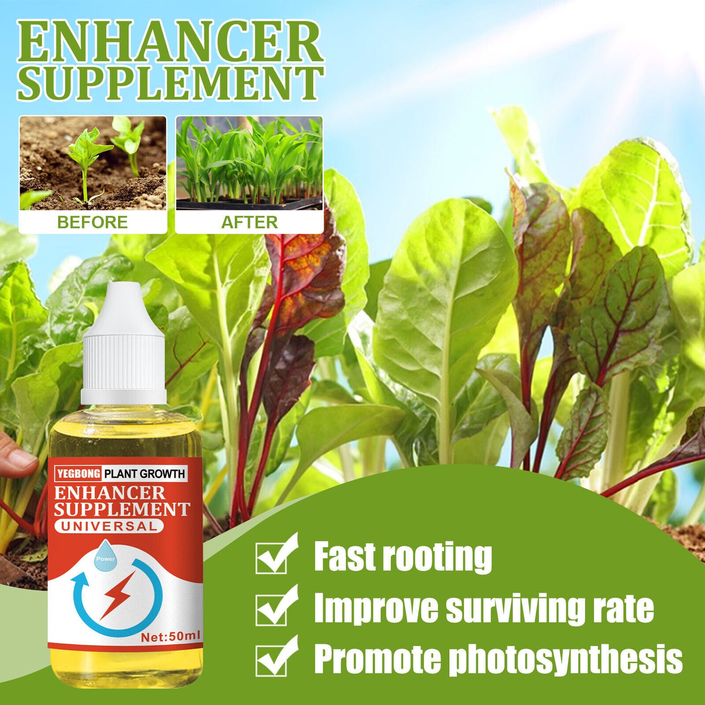 Plants Growth Enhancer Spray