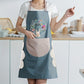 Waterproof Hand-Wiping Apron for Kitchen