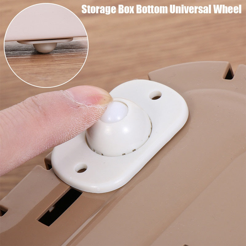 4Pc Self Adhesive Wheels Caster with 360 Degree Rotation (Pack of 30)